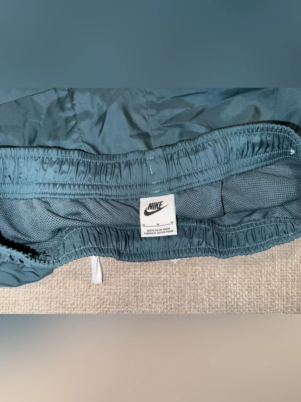 Nike Men’s Dark Teal with Neon Yellow Logo